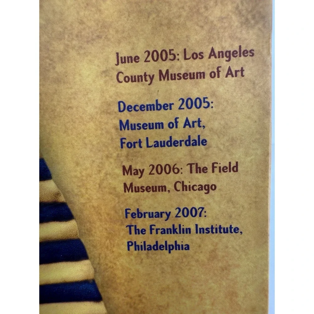 Tutankhamun & Golden Age‎ of Pharaohs Nat Geo Catalog w/ DVD 2005